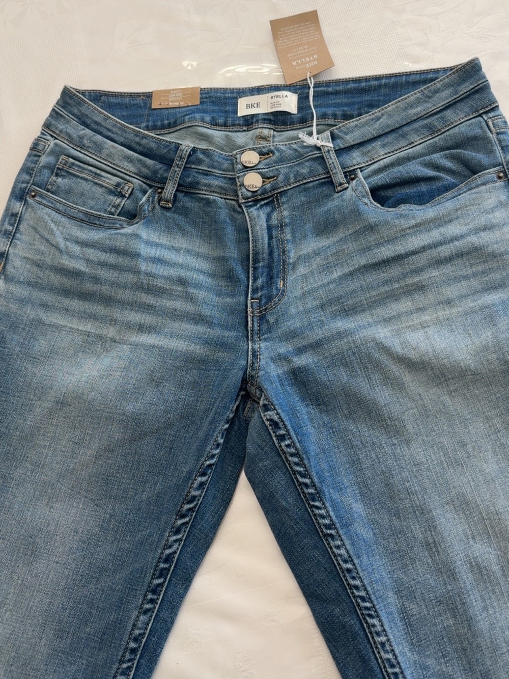 BKE Stella Women's Light Blue Skinny Jeans